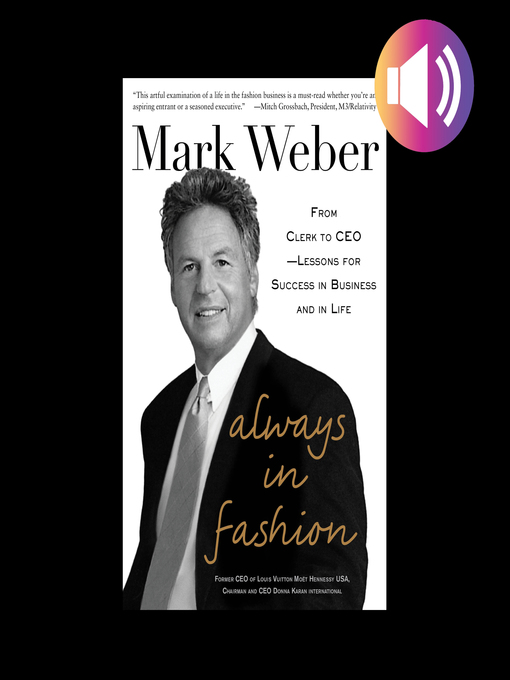 Title details for Always in Fashion by Mark Weber - Wait list